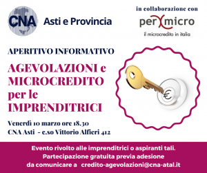 Aperitivo informativo CNA AT 10 marzo 2023