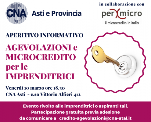 Aperitivo informativo CNA AT 10 marzo 2023